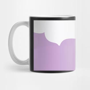 Abstract - purple and white. Mug